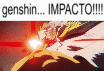 Garp With His Genshin Impact GIF