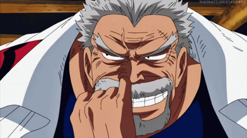 Garp With His Silly Face GIF