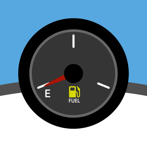 Gas Gauge Refuel Animation GIF