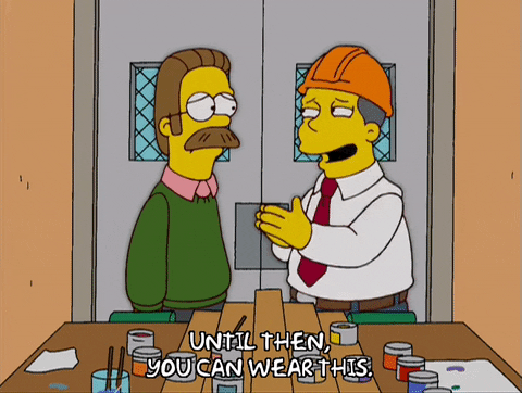 Gas Mask Ned Flanders Until When To Wear GIF
