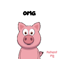 Gasp Jaw Drop Sticker GIF