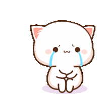 Gatito Llorando Sticker GIF