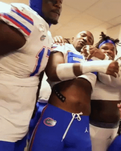 Gators Players Having Fun Time GIF