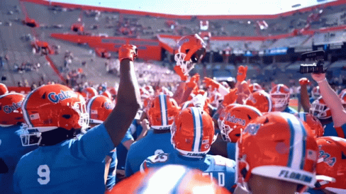 Gators Team Celebrating GIF