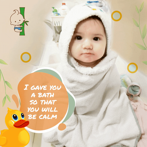 Gave You Bath Time So You Will Calm GIF
