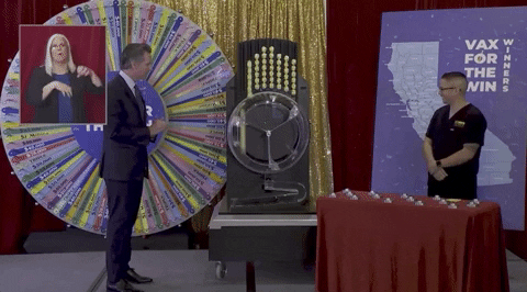 Gavin Newsom California Spin The Wheel GIF