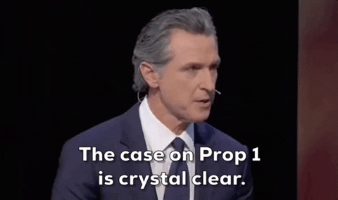 Gavin Newsom Case On Prop Is Crystal Clear GIF