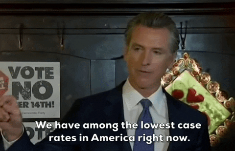 Gavin Newsom Lowest Latency GIF