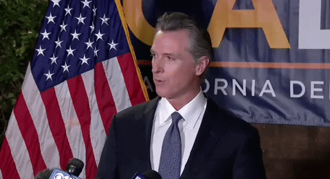 Gavin Newsom We Said Yes To Vaccines GIF