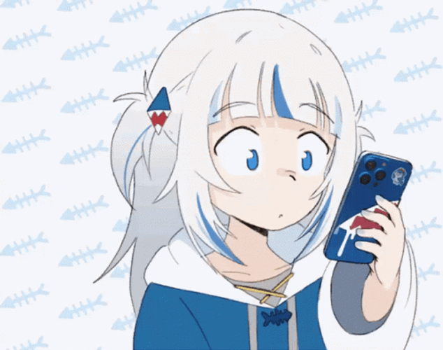 Gawr Gura Disgusting Face GIF