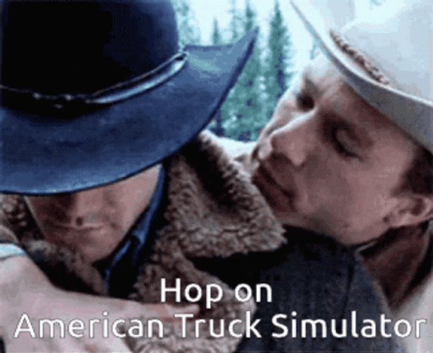 Gay Cowboy In American Truck Simulator
