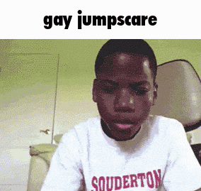 Gay Gay Jumpscare Gif GIF