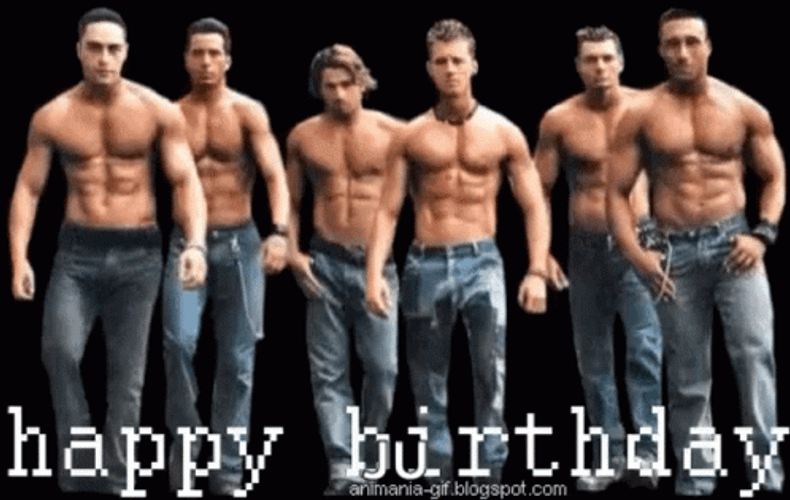 Gay Happy Birthday GIF