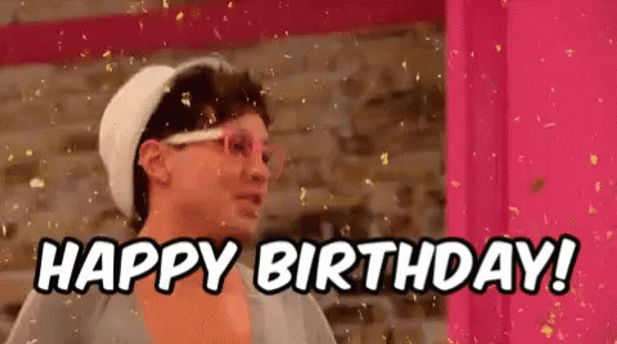 Gay Happy Birthday GIF
