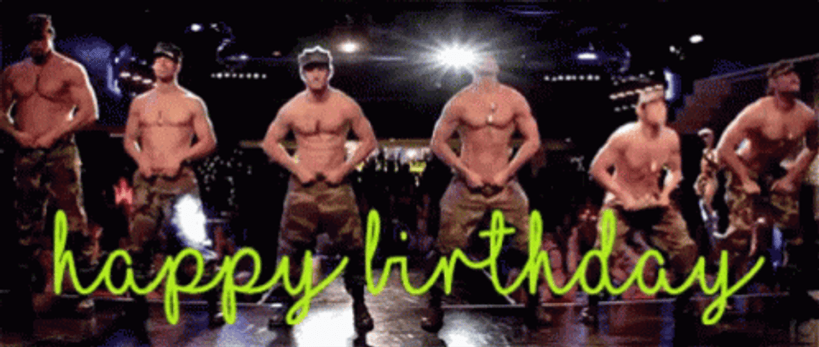 Gay Happy Birthday GIF
