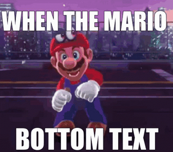 Gay Mario Dancing Meme GIF
