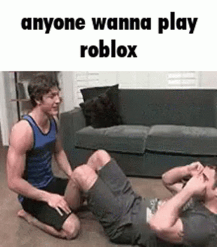 Gay Kissing Roblox Meme GIF