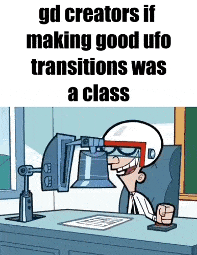 Gd Creators If Making Good Ufo Transitions Was A Class Is A Cartoon GIF
