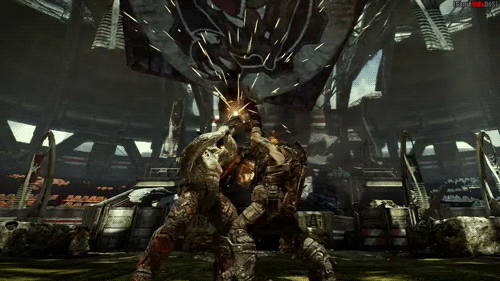 Gears Of War 3 Intense Match GIF