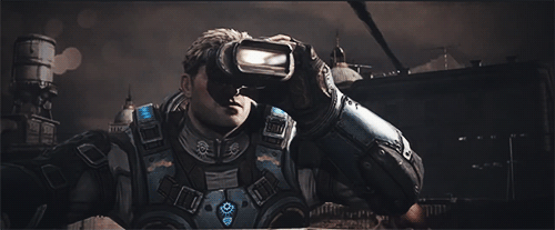 Gears Of War Damon Baird Binoculars GIF