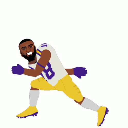 Geaux Tigers Animated Patrick Queen GIF