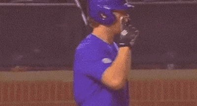 Geaux Tigers Baseball Blowing Nose GIF