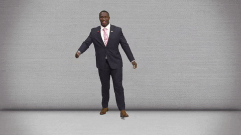 Geaux Tigers Graphics Chest Bump GIF