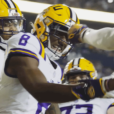 Geaux Tigers Nfl High Fives GIF