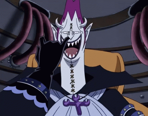 Gecko Moria Corazon One Piece GIF