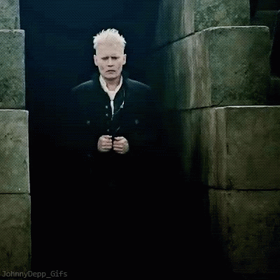 Gellert Grindelwald Walking Like A Boss GIF