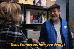 Gene Parmesan Lucille Bluth Introduction GIF