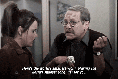 Gene Parmesan Martin Mull Pretend Violin Playing GIF