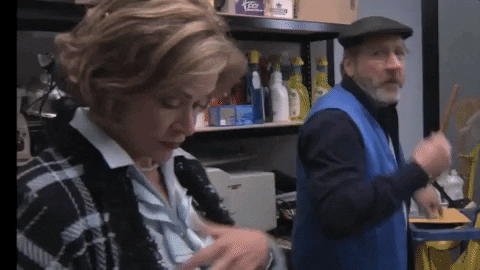Gene Parmesan Pinching Nose Arrested Development GIF