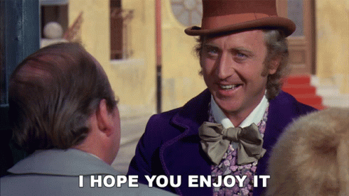 Gene Wilder I Hope You Enjoy It GIF