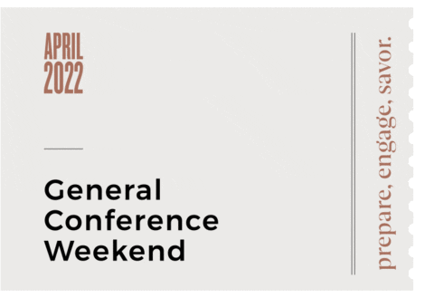 General Conference Mormon Faith Invitation GIF