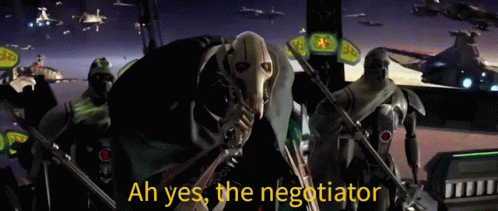 General Grievous Ah Yes The Negotiator GIF