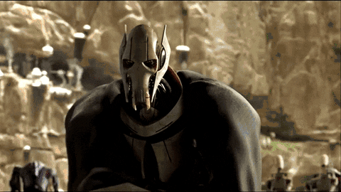 General Grievous Power Light Saber GIF