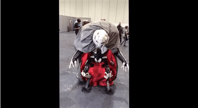 General Grievous Robot Cape Cosplay GIF