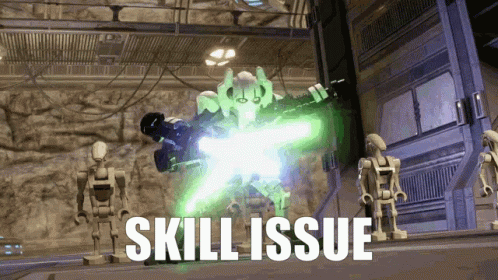 General Grievous Skill Issue GIF