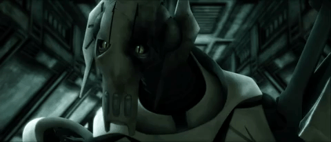 General Grievous Star Wars Stare GIF