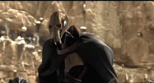 General Grievous Utapau Cape GIF