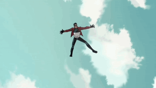 Generator Rex Attacking From The Sky GIF