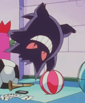 Gengar Balancing Ball GIF