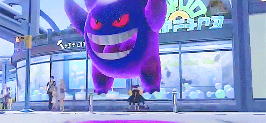 Gengar Pokemon Stadium Dive GIF