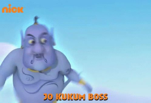 Genie Cartoon Jo Kukum Boss GIF