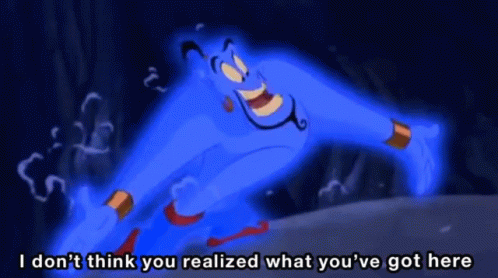 Genie Don't Think You Realized What You've Got There GIF