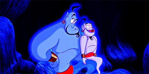 Genie Playing Genie Puppet GIF