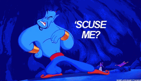 Genie Taking To Aladdin GIF