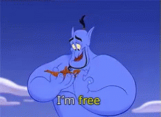 Genie The Aladdin Im Free GIF