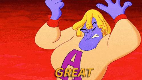 Genie Thinks Something Bad GIF